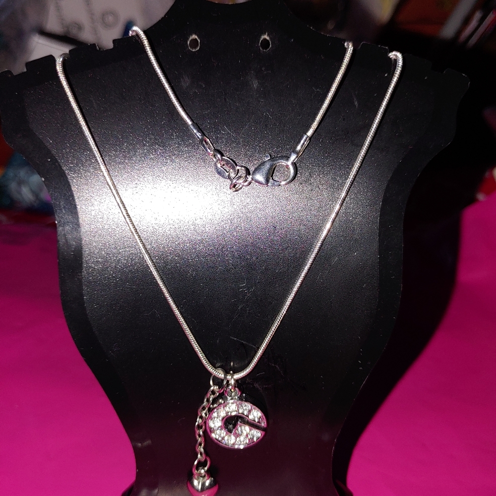 Handmade Unique "G" necklace